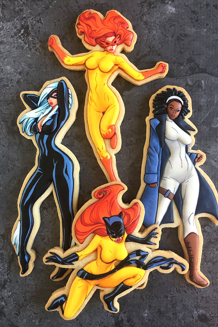 My Edible Version Of The Cover Of Marvel Divas My Edible Version Of The Cover Of Marvel Divas