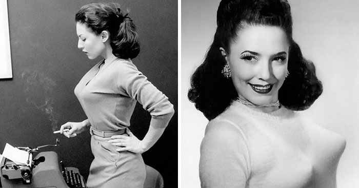 En los años 40 y 50 triunfaban los sujetadores torpedo, estas 10+ fotos te sacarán los ojos