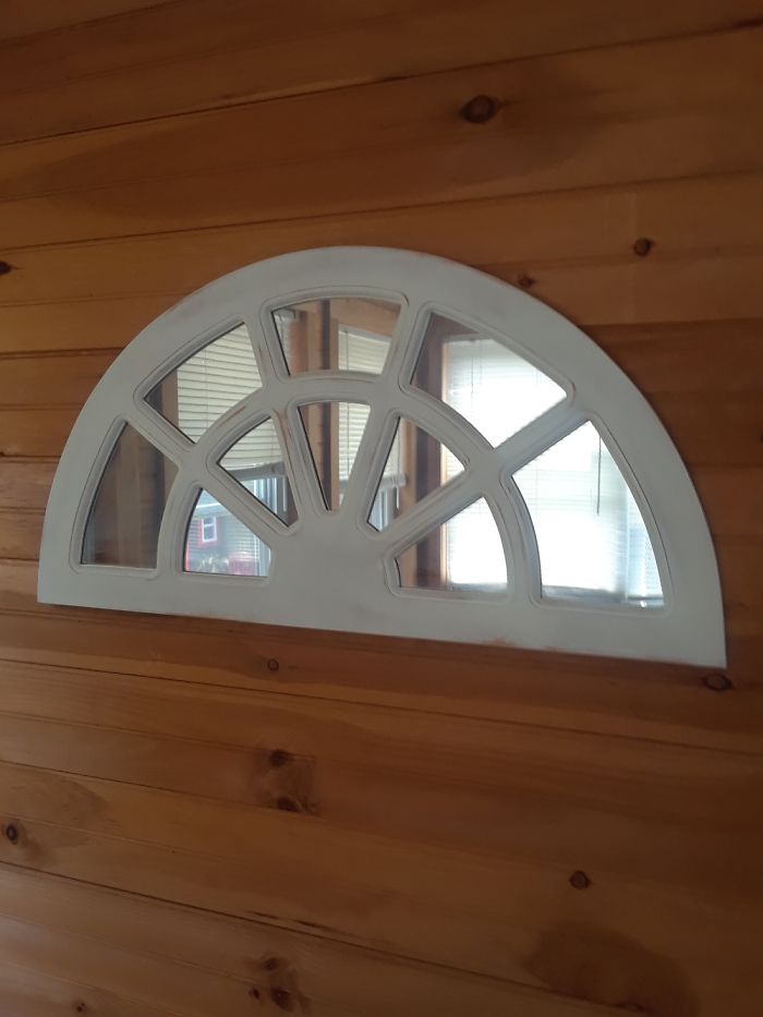 Wondered Why The Owner's Of The House I Bought Left This Mirror In The Sunroom