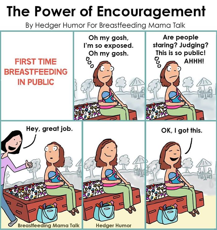 Breastfeeding Cartoons We Can All Relate To! Breastfeeding Cartoons We Can All Relate To!