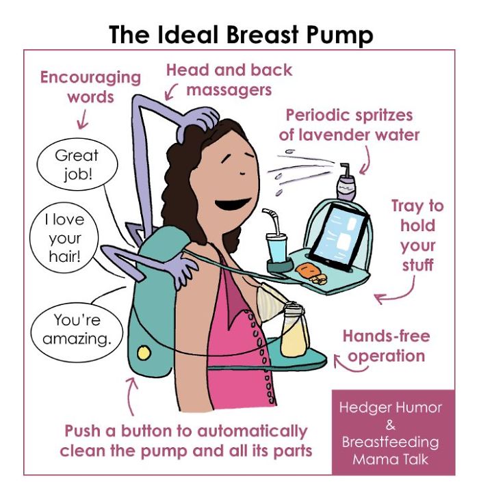 Breastfeeding Cartoons We Can All Relate To!