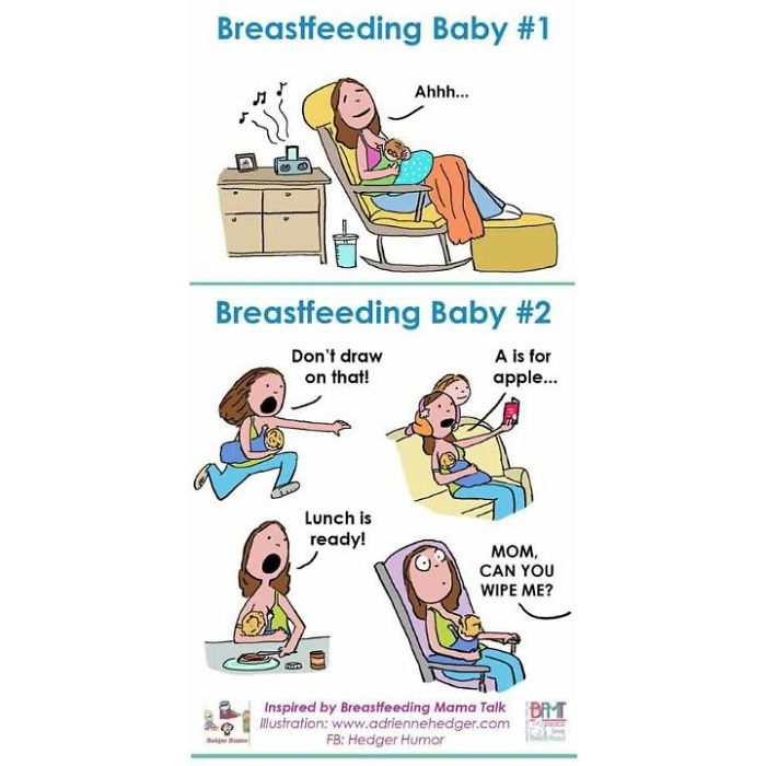 Breastfeeding Cartoons We Can All Relate To!