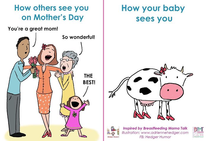 Breastfeeding Cartoons We Can All Relate To!