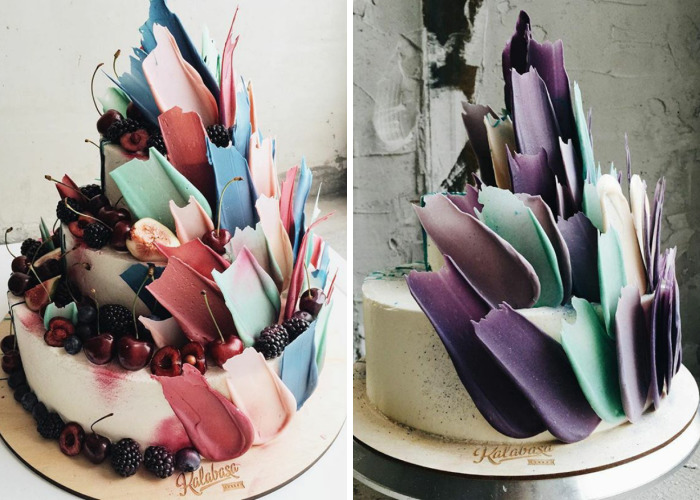 Estas tartas con «brochazos» procedentes de Rusia están conquistando instagram