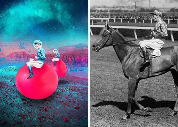 I Revive Vintage Photographs Into Trippy Digital Art