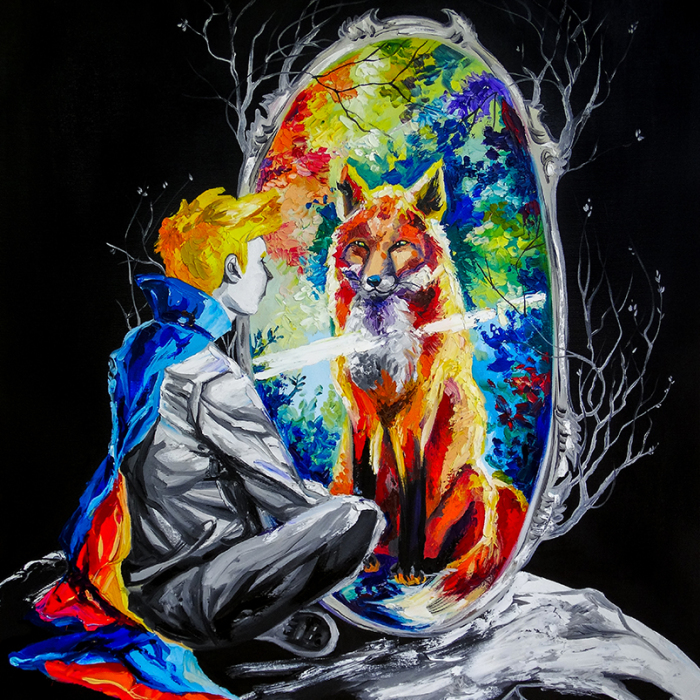 I Painted Fairytales As Mirrors Of Adulthood