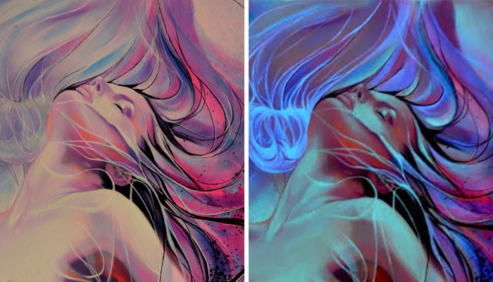 Solar Paintings Glowing In The Dark