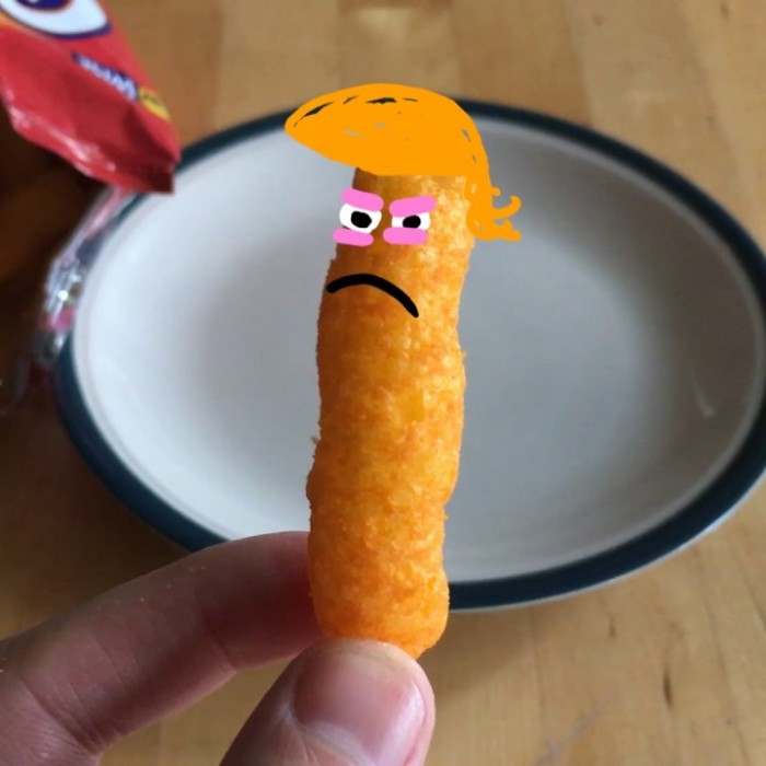I Wondered What Would Happen If A Cheezdoodle Became The President