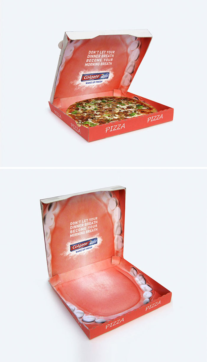 Colgate Max Night: Pizza Box