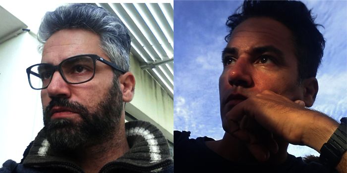 Winter Look Vs Summer Look. Btw, I´m 44...