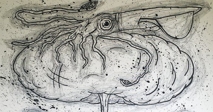 Narcoleptic Artist Paints Eerie Visions From Sleep Paralysis