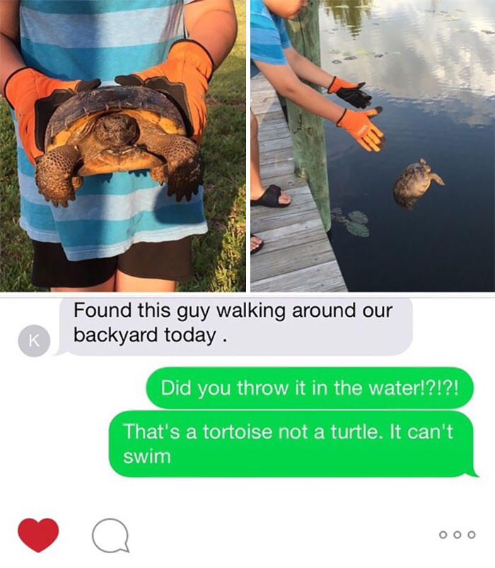 A Guy I Went To School With Just Posted This On Instagram. Don't Worry, They Saved The Little Dude