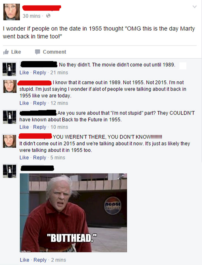 You Weren't There, You Don't Know