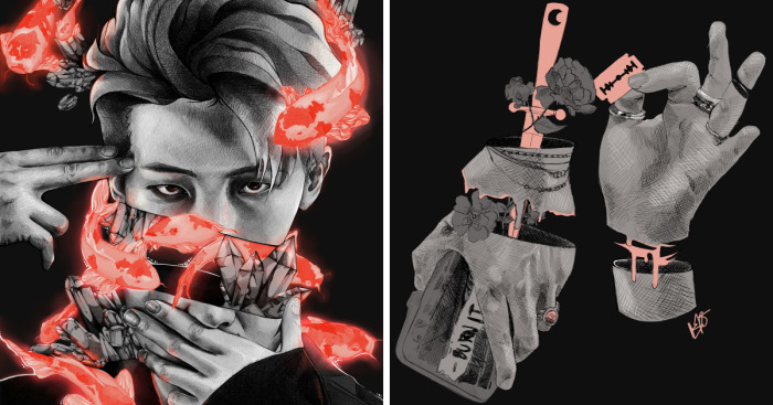 Incredible Kpop Fanart Illustrations By Veri Adams
