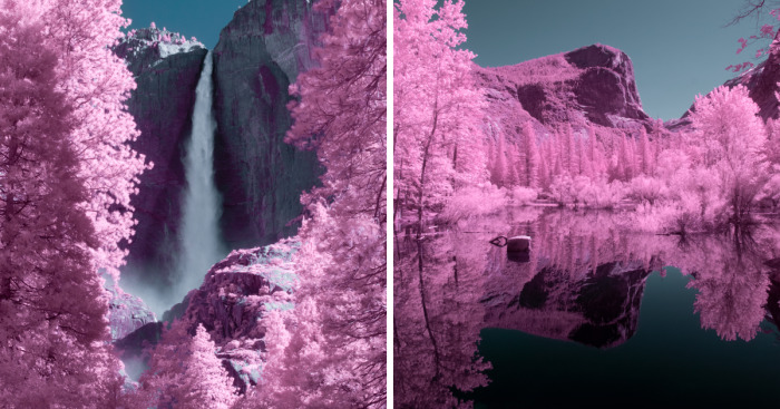 I Captured How Yosemite Would Look If You Saw It In Infrared