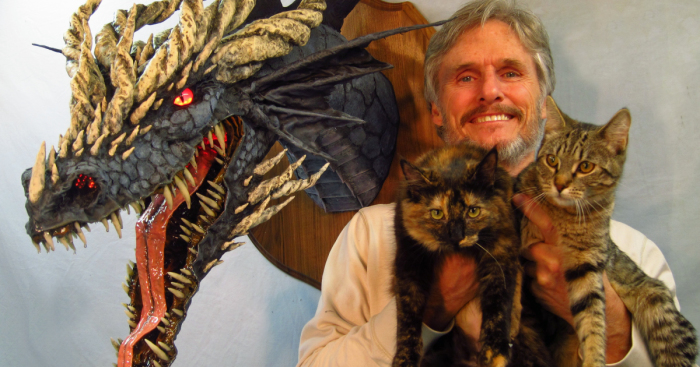 I Make Paper Mache Dragons!