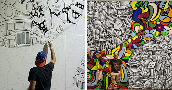 I Created This Giant Sketch