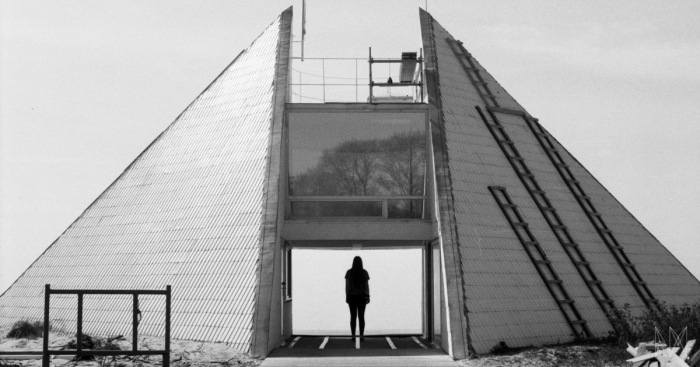 My First B&w Film And The Sea Coast