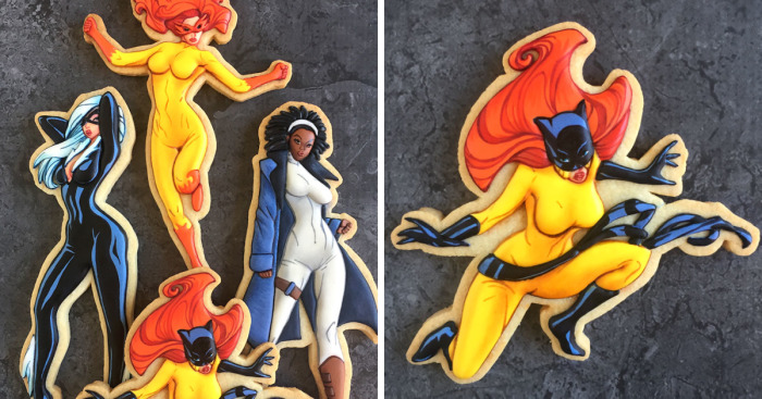 My Edible Version Of The Cover Of Marvel Divas