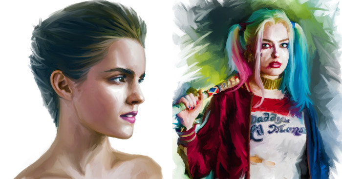 I Create Digital Portraits