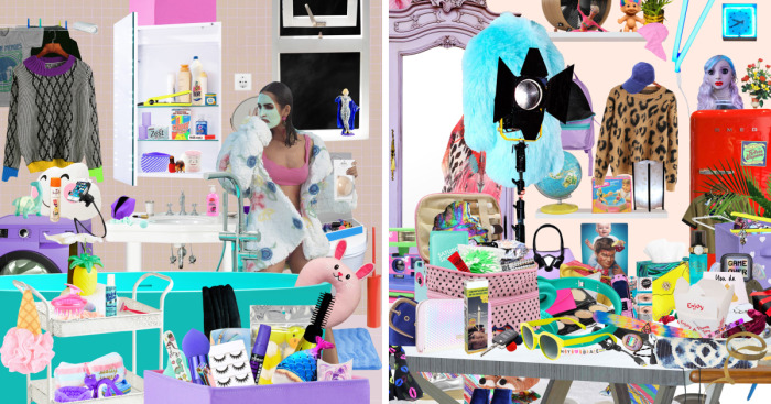 I Spent Two Months Making This 4-Story Apartment Collage