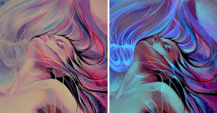 Solar Paintings Glowing In The Dark