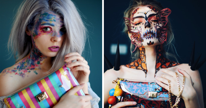 I Match My Makeup With Colorful Handbags