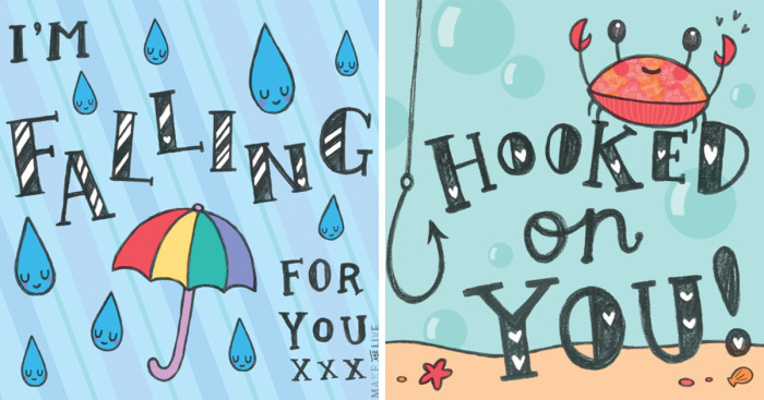 I Fell In Love And Started Drawing Silly Sentiments