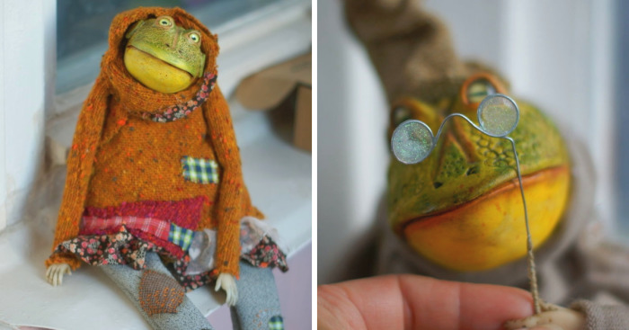 These Fab Papier-Mache Frogs Would Fairy-Tale Any Room