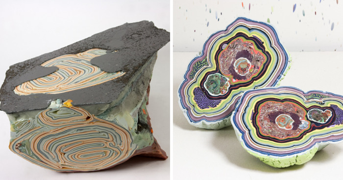 I Create Wax Sculptures Inspired By Processes That Shape And Reshape The Earth