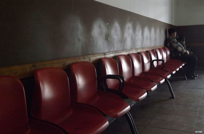 Traces Of Presence - Waiting Room In Gara De Nord, Timisoara, Romania