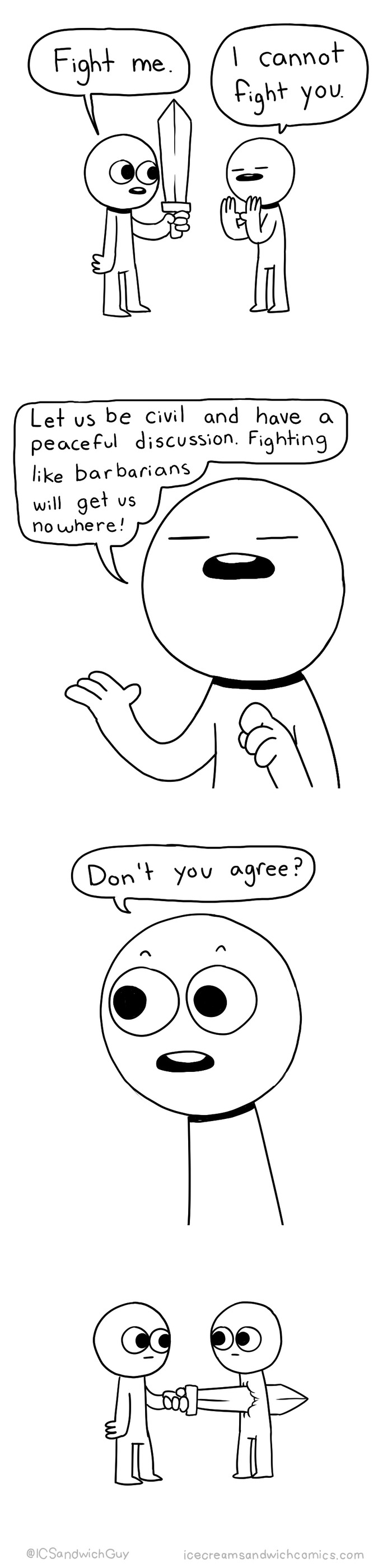 Ice Cream Sandwich Comics