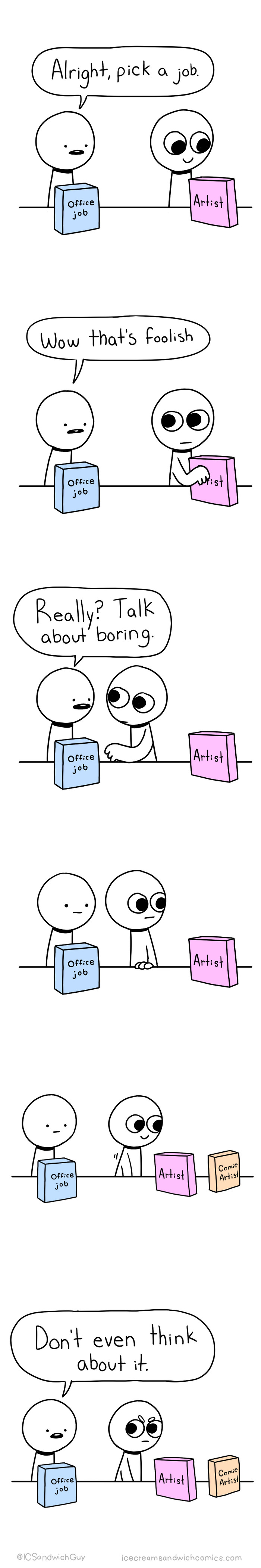 Ice Cream Sandwich Comics