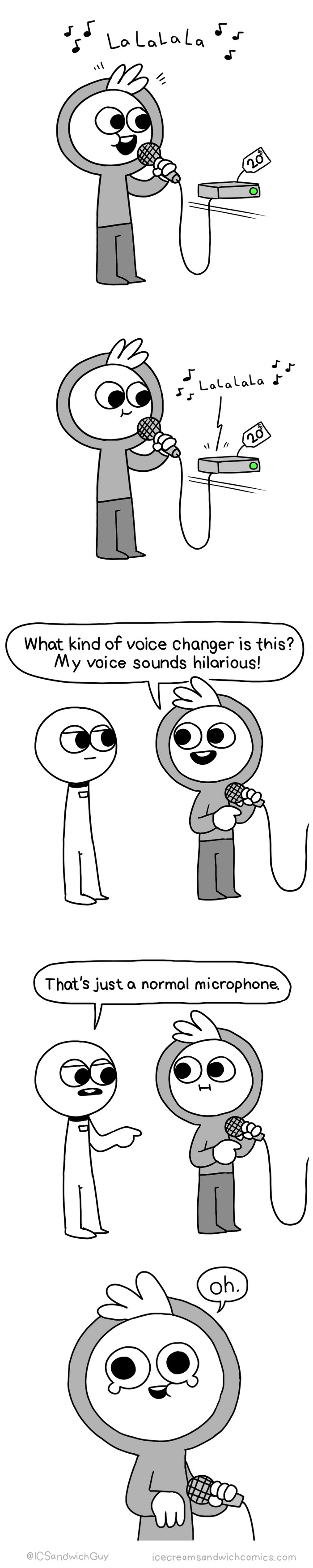 Ice Cream Sandwich Comics