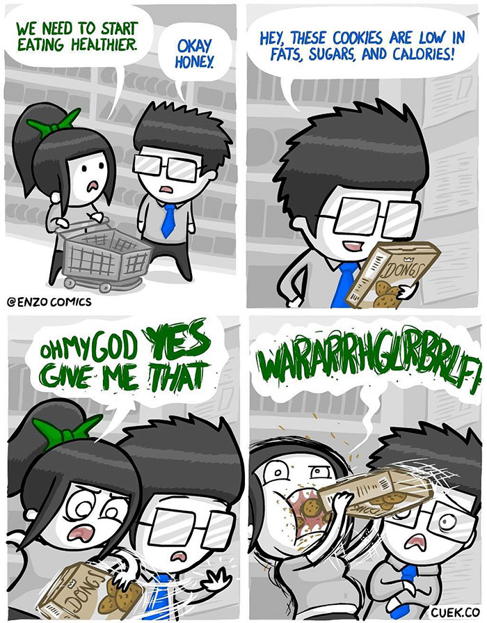 Funny Food Comics