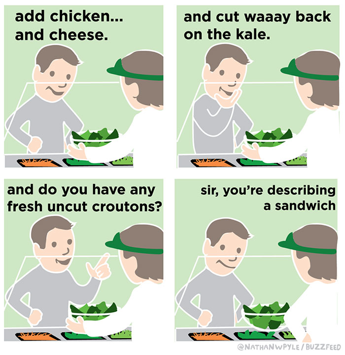 Funny Food Comics