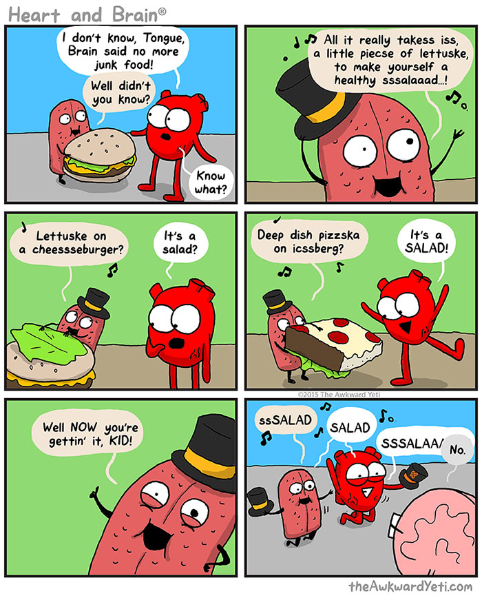Funny Food Comics