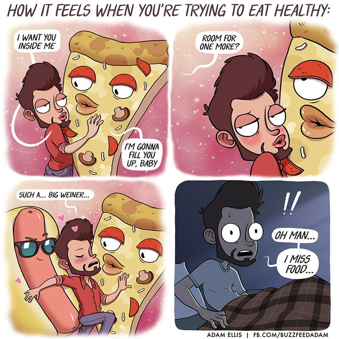 Funny Food Comics