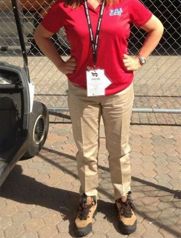 I Asked My Husband To Iron My Pants And He Gave Me The 1980's Creases