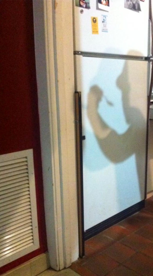 Told My Husband Not To Eat The Ice Cream In The Freezer. Then I Saw This Shadow Form In The Kitchen