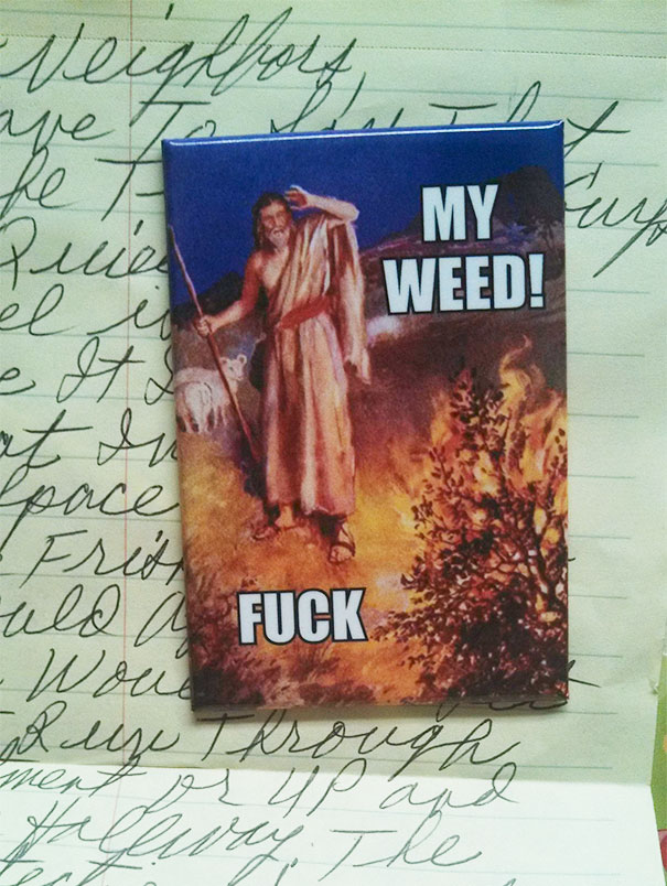 Asked My Wife To Get More Magnets For The Fridge With No Restrictions On What Kind