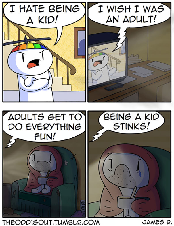 I Wish I As An Adult