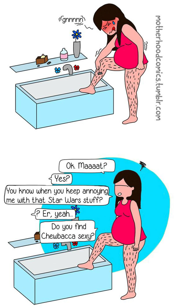 Funny Shaving Comic