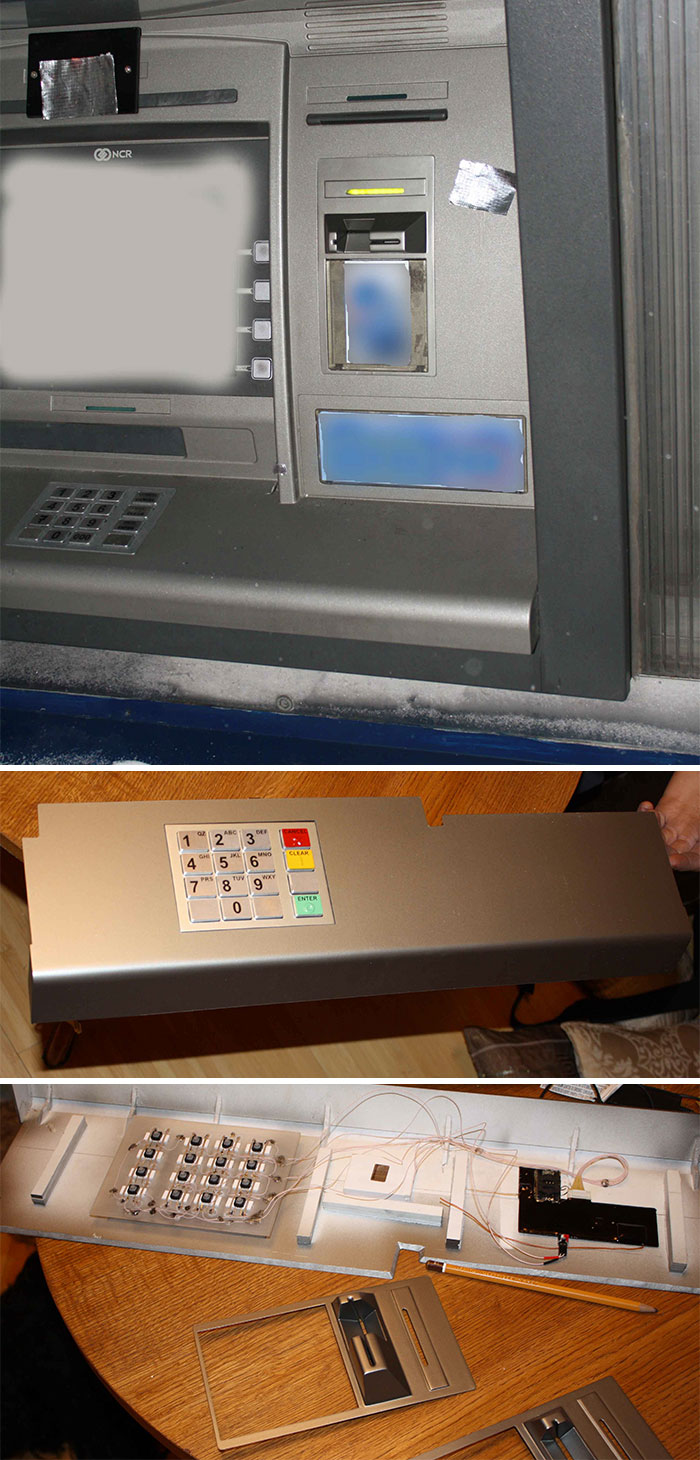ATM Skimmer Transmits Stolen Data Via Text Message