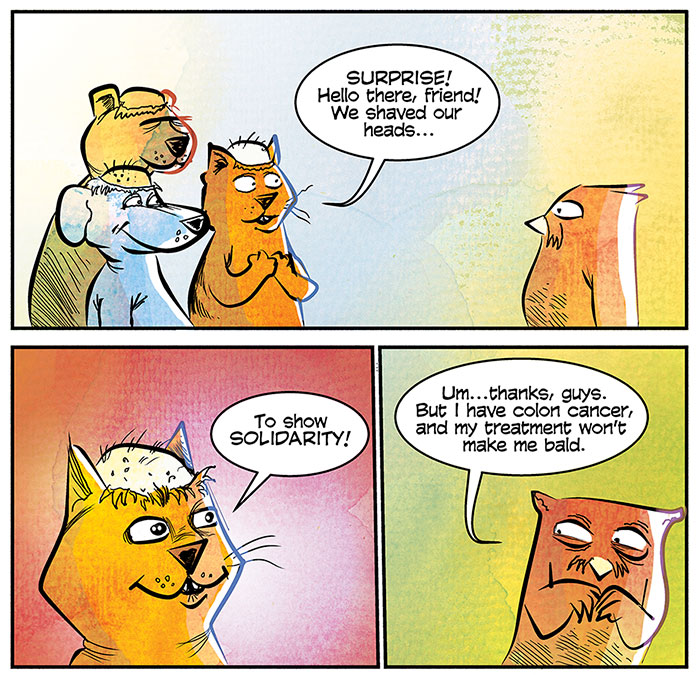 I Was Diagnosed With Cancer, So I Started Drawing Comics To Combat The Terrible Misconceptions About Cancer