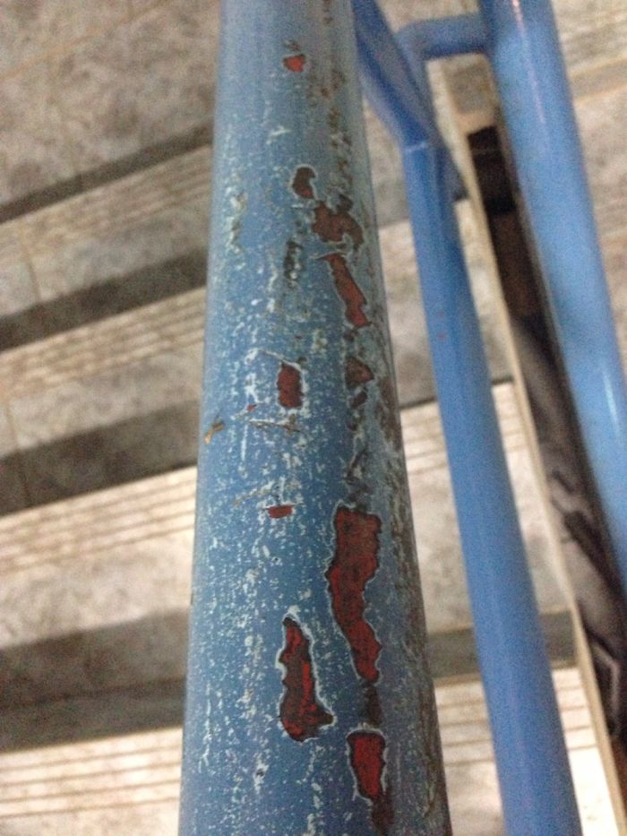 We've Stuck Christmas Tinsel Here For 9 Years...this Is What It Looks Like Now