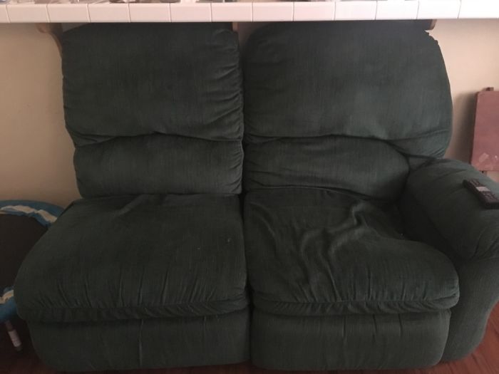 Indented Seat On The Right For The Love Of An Armrest