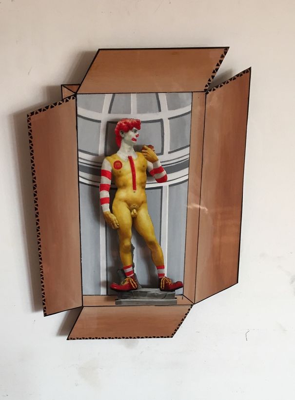 3d "wall Plaque" Have A Burger.