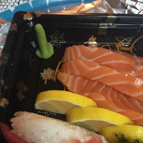 Got A Little Surprise With My Sushi Order!