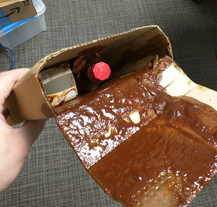 Amazon Shipped My Hot Sauce Without Any Padding
